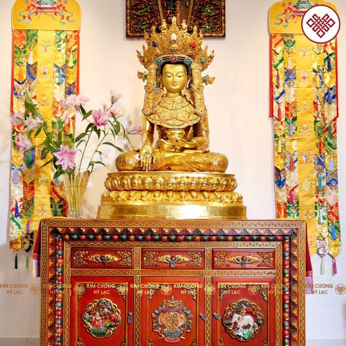 TƯỢNG PHẬT THÍCH CA BÁT TUẾ ĐẲNG THÂN 133CM – TÔN TƯỢNG THIẾU NIÊN THÍCH CA THIÊNG LIÊNG TỪ TÂY TẠNG