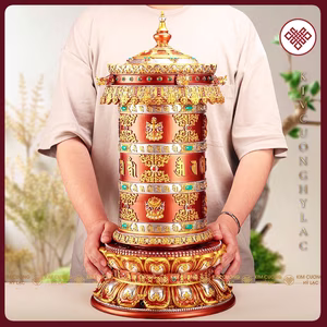 KINH LUÂN ĐIỆN CAO CẤP 40-80CM - [KIM CƯƠNG HỶ LẠC] TỊNH HÓA NGHIỆP CHƯỚNG, HỘ TRÌ GIA ĐẠO