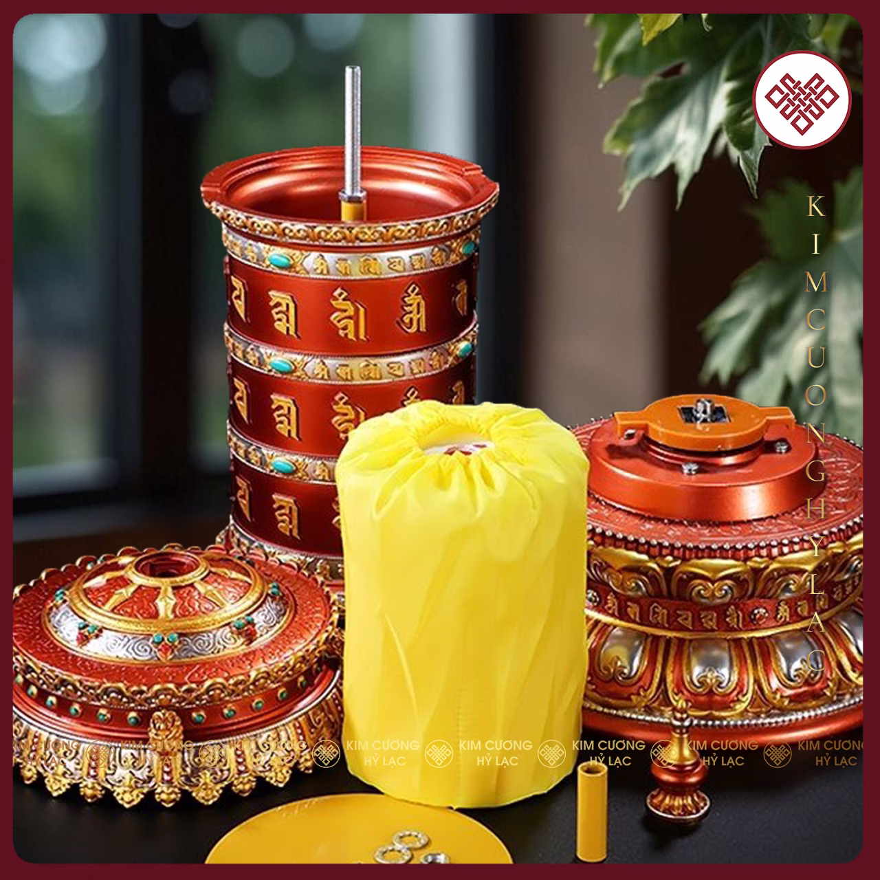 KINH LUÂN ĐIỆN CAO CẤP 40-80CM - [KIM CƯƠNG HỶ LẠC] TỊNH HÓA NGHIỆP CHƯỚNG, HỘ TRÌ GIA ĐẠO