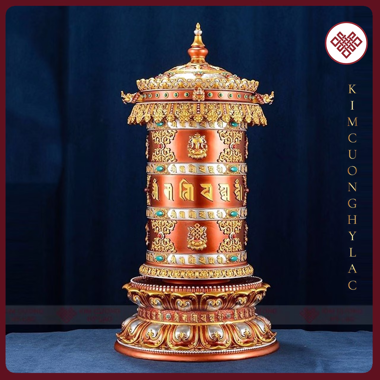 KINH LUÂN ĐIỆN CAO CẤP 40-80CM - [KIM CƯƠNG HỶ LẠC] TỊNH HÓA NGHIỆP CHƯỚNG, HỘ TRÌ GIA ĐẠO